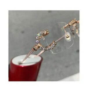 Cartier Design and Sparkling Gemstones glasses